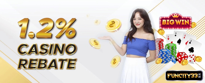 1.2 casino rebate