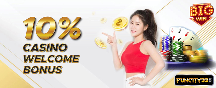 10 casino welcome bonus